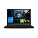 MSI GF63 Thin, Intel Core i5-11260H, 40CM FHD 144Hz Gaming Laptop (16GB/512GB NVMe SSD/Windows 11 Home/Nvidia GeForce RTX 3050, GDDR6 4GB/Black/1.8Kg), 11UC-1474IN