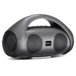 pTron Newly Launched Fusion Go 10W Portable Bluetooth Speaker with 6Hrs Playtime, Immersive Sound, Auto-TWS Function, Supports BT/USB/SD Card/AUX Playback & Lightweight (Grey)