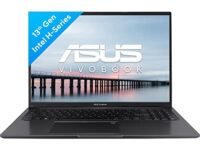 ASUS Vivobook 16 (2023), Intel Core i9-13900H 13th Gen, 16" (40.64 cm) FHD+, Thin & Light Laptop (16GB/512GB SSD/Intel Iris Xe/Win 11/Office 2021/Backlit KB/Fingerprint/Black/1.88 kg) X1605VA-MB947WS