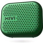 Mivi Roam 2 Bluetooth 5W Portable Speaker,24 Hours Playtime,Powerful Bass, Wireless Stereo Speaker with Studio Quality Sound,Waterproof, Bluetooth 5.0 and in-Built Mic with Voice Assistance-Green