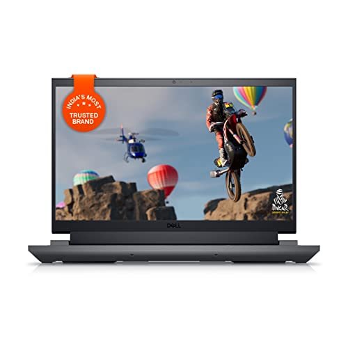 Dell G15-5530 Gaming Laptop, Intel Core i5-13450HX Processor, 16GB DDR5, 512GB,NVIDIA RTX 3050,6GB GDDR6, 15.6" (39.62cm) FHD 120Hz 250 nits, Backlit KB Orange,Win 11 + MSO'21,Dark Shadow Gray, 2.65kg