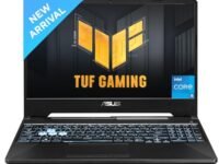 ASUS TUF Gaming F17, Intel Core i5-11400H 11th Gen, 17.3-inch (43.94 cm) FHD 144Hz, Gaming Laptop (8GB/512GB SSD/4GB NVIDIA GeForce RTX 2050/Win 11/ RGB Backlit KB/Black/2.60 kg), FX706HF-HX018W