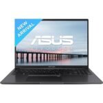 ASUS Vivobook 16, Intel®Core™ i3-1215U 12th Gen, 16" (40.64 cm) FHD+, Thin and Light Laptop (16 GB RAM/512GB SSD/Win11/FingerPrint/Black/1.88kg), X1605ZAB-MB342WS