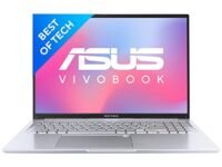 ASUS Vivobook 16X (2022), 16.0-inch (40.64 cms) FHD+ 16:10, AMD Ryzen 5 5600H, Thin and Laptop (8GB/512GB SSD/Integrated Graphics/Windows 11/Office 2021/Silver/1.80 kg), M1603QA-MB501WS