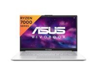ASUS Vivobook Go 14 (2023), AMD Ryzen 3 7320U, 14-inch (35.56 cm) FHD, Thin & Light Laptop (8GB/1TB SSD/Windows 11/Cool Silver/1.38 kg), E1404FA-NK331W