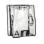 Baggify Small Size Cabin 54 cm to 56 cm (20 inch) Transparent Cover for Hard/Soft Trolley Bag Luggage Suitcase