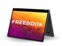 Chuwi FreeBook 13.5 Inch 2 in 1 Touchscreen Laptop,Flipped 360 Degree, Windows 11,Intel Core i3-1215U 12th gen, 46.2Wh, 12 GB RAM LPDDR4 512 GB SSD Expandable Upto 1 TB, Backlit Keyboard