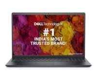 Dell 15 Laptop, 12th Gen Intel Core i5-1235U Processor, 8GB, 512GB SSD, 15.6" (39.62cm) FHD Display, Win 11 + MSO'21, 15 Month McAfee Antivirus, Black, Spill-Resistant Keyboard, Thin & Light- 1.66kg