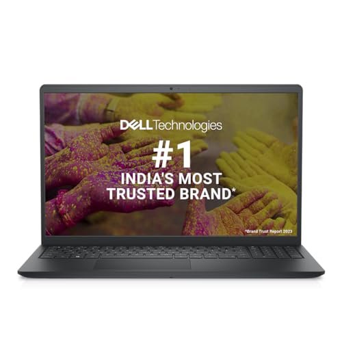 Dell Inspiron 3520 Laptop,12th Gen Intel Core i3-1215, Windows 11 + MSO'21, McAfee 15 Months, 8GB, 512GB SSD, 15.6" (39.62Cms) 3 Sided Narrow Border Design with 120Hz FHD Display, Black, 1.65Kgs