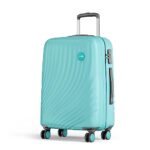 Genie Scarlett 67 cms Medium Check-in Polycarbonate Hardsided 8 Wheel 360 Degree Rotation Luggage/Suitcase/Trolley Bag (Fresh Mint)