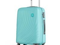 Genie Scarlett 67 cms Medium Check-in Polycarbonate Hardsided 8 Wheel 360 Degree Rotation Luggage/Suitcase/Trolley Bag (Fresh Mint)