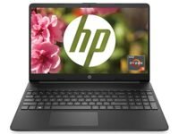 HP 15s-Ryzen 3 3250U 8GB SDRAM/256GB SSD 15.6inch(39.6cm) HD, Micro-Edge Laptop/AMD Radeon Graphics/Dual Speakers/Win 11 Home/MS Office/Fast Charge/Jet Black/1.69Kg, 15s-ey1508AU