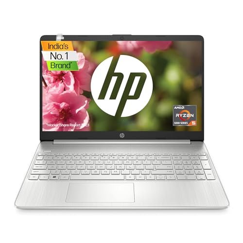HP 15s, Ryzen 5-5500U, 16GB RAM/512GB SSD 15.6-inches(39.6 cm) FHD, Micro-Edge, Anti-Glare Laptop/Alexa Built-in/Windows 11 /AMD Radeon Graphics/Dual Speakers/MS Office 2021/1.69 Kg, 15s-eq2182AU