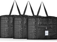 Kuber Industries cotton 54 cms Travel Duffle(VARSKI6433_Black)