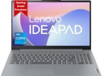 Lenovo IdeaPad Slim 3 Intel Core i5-12450H 15.6" (39.6cm) FHD IPS Thin & Light Laptop (16GB/512GB SSD/Win 11/Office 2021/Alexa/Backlit KB/1 Yr Warranty + ADP/3 Month Game Pass/Grey/1.62Kg), 83ER008DIN
