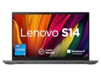 Lenovo S14 Intel Core I5 12th Gen 14" (35.56 cm) FHD IPS (1920x1080) Antiglare 300Nits Thin and Light Laptop (8GB RAM/512GB SSD/Windows 11 Pro/Backlit/Cloud Grey/1.5 kg/3Y Premium Care), 82TW001DIH
