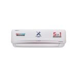 Lloyd 1.5 Ton 3 Star Hot & Cold Inverter Split AC (5 in 1 Convertible, Copper, Anti-Viral + PM 2.5 Filter, 2023 Model, White with Red Deco Strip, GLS18H3FWRHC)