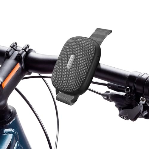 Oraimo Wrap Outdoor Bluetooth Speaker 5W Wireless Portable Speaker with Innovative Strap,Powerful Bass with 40mm Dynamic Driver,10 Hours Playtime,IP67 Waterproof,for Outdoor Camping Biking
