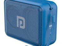 Portronics Dynamo 8W Portable Stereo Speaker with TWS, Upto 10 Hours Playback, USB Music, FM Radio & Clear Bass Sound, Inbuilt Mic, Bluetooth 5.3v, Water Resistant (Blue)