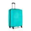 Safari Pentagon 55 Cms Small Cabin Polypropylene Hard Sided 4 Wheels 360 Degree Wheeling System Luggage/Speed_Wheel Suitcase/Trolley Bag, Cyan Blue