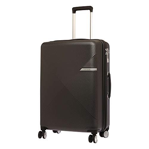 Samsonite Volant Polycarbonate 68 cms Matte Black Hardsided Check-in Luggage (SAM Volant SP68/25EXP Mate.BLK)