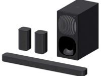 Sony HT-S20R Real 5.1ch Dolby Digital Soundbar for TV with subwoofer and Compact Rear Speakers, 5.1ch Home Theatre System (400W,Bluetooth & USB Connectivity, HDMI & Optical connectivity)