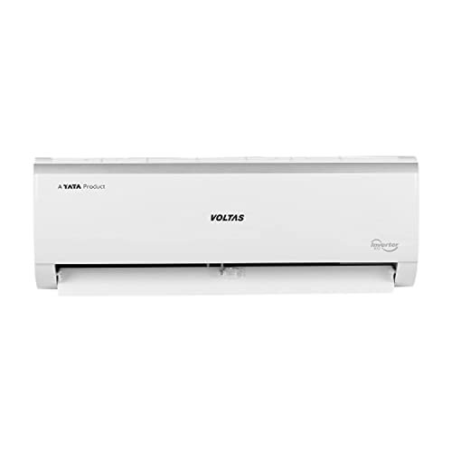 Voltas 1 Ton 5 Star, Inverter Split AC(Copper, 4-in-1 Adjustable Mode, Anti-dust Filter, 2023 Model, 125V Vectra Elite, White)