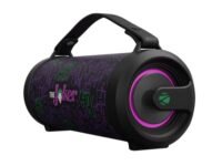 ZEBRONICS DC Joker Edition Rocket 500 Bluetooth 5.0 Portable Speaker 20W RMS, TWS, 10 Hour Backup, Built-in Rechargeable Battery, RGB Lights, Detachable Handle, Wired mic Port & Type C