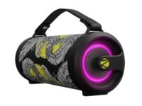 ZEBRONICS X SANTANU New Launch Rocket 500 20W Portable Party Speaker, Supports Bluetooth, TWS, USB, AUX, RGB Light, Karaoke, Mic Input, Deep Bass
