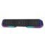 pTron Fusion One 14W Bluetooth Speaker 5.3 Mini Soundbar, 20Hrs Playback Time, 10 RGB Modes, Soundbar for Phones/TV/Laptops/Tablets, Multi Modes 3.5mm Aux/TF Card/USB/ (Carbon Black)