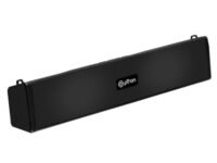 pTron Newly Launched Fusion Wave 16W Bluetooth 5.0 Speaker, up to 19Hrs Playback Time, Soundbar for Phone/TV/Laptop/Tablets/Projectors, Aux/TF Card/USB Drive Playback & TWS Function (Black)