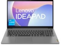 Lenovo IdeaPad Slim 3 Intel Core i3 12th Gen 15.6 inch (39.62cm) FHD Thin & Light Laptop (8GB/256GB SSD/Windows 11/Office 2021/3months Game Pass/Arctic Grey/1.63Kg), 82RK00WXIN