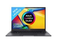 ASUS Creator Series Vivobook 14X OLED (2023), Intel Core i7-12650H 12th Gen, 14" (35.56 cm) 2.8K 90Hz OLED, Laptop (16GB/1TB/4GB RTX 2050/Win11/Office 2021/FP/Black/1.4 kg), K3405ZFB-KM751WS