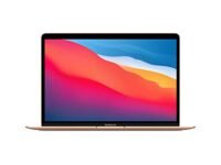 Apple MacBook Air Laptop M1 chip, 13.3-inch/33.74 cm Retina Display, 8GB RAM, 256GB SSD Storage, Backlit Keyboard, FaceTime HD Camera, Touch ID. Works with iPhone/iPad; Gold