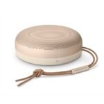 BANG & OLUFSEN Beosound A1 2nd Gen Portable Wireless Bluetooth Speaker with Voice Assist & Alexa Integration, 3 Microphones for Great Call Quality,IP 67 Dustproof and Waterproof, Gold