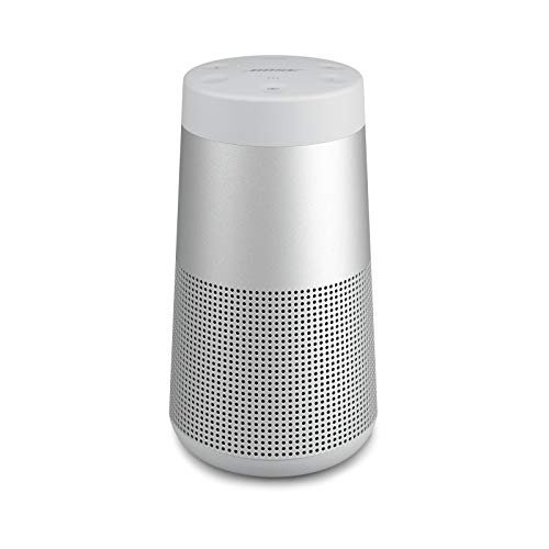 Bose SoundLink Revolve (Series II), Portable Bluetooth Speaker with 360° Sound,13 Hours of Battery Life,Water & Dust Resistant, Luxe Silver