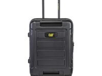 CAT Polycarbonate 21.65 inches Hard Luggage Suitcase (83796-01_Black)