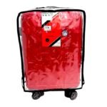 Fambal Suitcase & Trolley Bag Cover with Zipper_Hard Luggage 27"_Suitable for 69cm Suitcase_Transparent