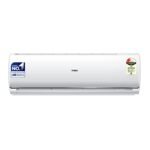 Haier 1 Ton 2 Star Fixed Speed Split AC (Copper, Antibacterial Filter, 2023 Model, HSU12T-TQS2BE-FS, White)