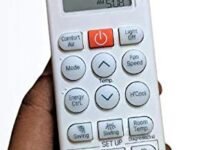 MAMAX Air Conditioner Remote Compatible for LG Split AC Remote Control LG Original Air Conditioner Remote- White
