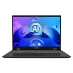 MSI Prestige 16 AI Studio, Intel Core Ultra 9 185H, 41CM UHD+ OLED Thin and Light Laptop(32GB/1TB NVMe SSD/Windows 11 Home/NVIDIA GeForce RTX 4060, GDDR6 8GB/Stellar Grey/1.9Kg), B1VFG-069IN