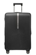 Samsonite Trolley Bag for Travel for Men Women | Hi-Fi 68 cms Polyester Hardsided Check-in Trolley Bag | Travel Bag for Luggage | Suitcase for Travel Bag for Luggage, Black