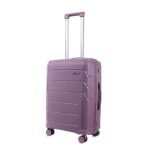Verage V-Lite Orion 68 cms Purple Hard Sided Check-in Size Luggage Trolley Bag for Travel Suitcase with 8 Spinner Wheels for Men and Women