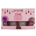 Jaquline USA ONE STROKE Nail Paint Set of 4 | Long Lasting | Chip Resistant | Highly Pigmented | Quick Dry & Cruelty Free | 5ml Each