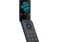 Nokia 2660 Flip 4G VoLTE keypad Phone with Dual SIM, Dual Screen, inbuilt MP3 Player & Wireless FM Radio | Blue