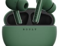 Boult Audio W20 Truly Wireless in Ear Earbuds with 35H Playtime, Zen™ ENC Mic, 45ms Low Latency, 13mm Bass Drivers, Type-C Fast Charging, Made in India,Touch Controls, IPX5 Ear Buds TWS (Pine Green)