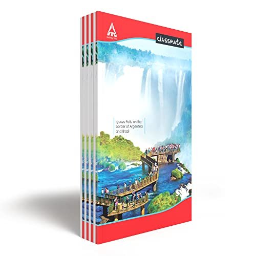 Classmate Single Line Long Book - 344 Pages Pack Of 4