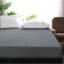 Cloth Fusion Waterproof Cotton Feel Terry Mattress Protector Single Bed (72"x36" Inch|6X3 Feet,Grey)