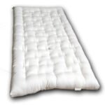 DR.FUTON Cotton Mattress - Handmade Ogranic Cotton Floor Mattress (White Cotton, 3.5 x 6 Feet)