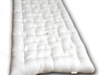 DR.FUTON Cotton Mattress - Handmade Ogranic Cotton Floor Mattress (White Cotton, 3.5 x 6 Feet)